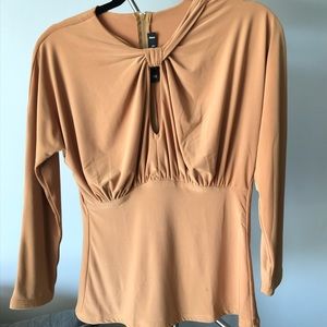 EUC Pinup Couture Mustard Top size medium
